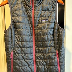 Patagonia Quilted Jacket in Dark Gray